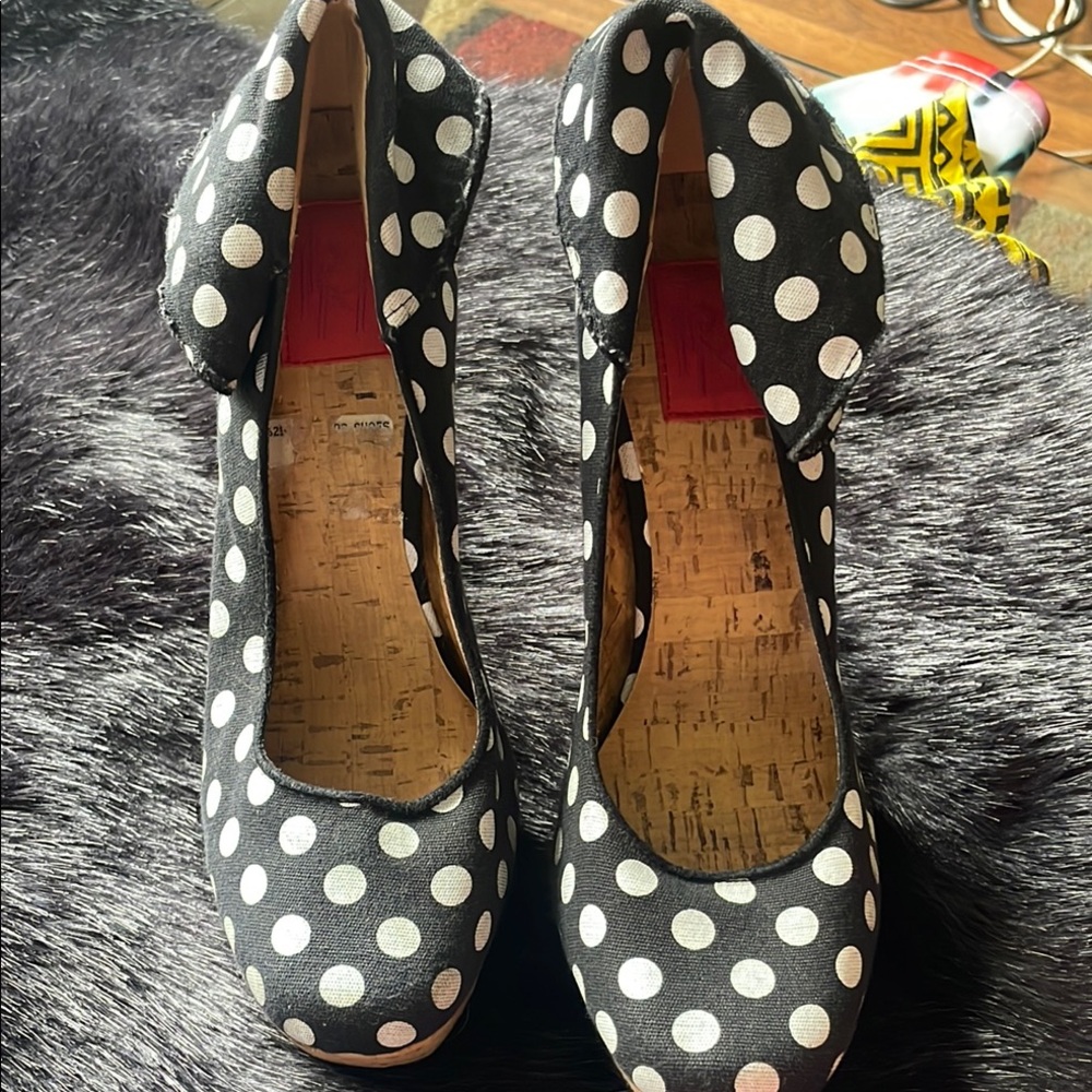 Polka Dot Women's Heels